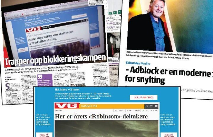 - Jeg mener: Har dere sett annonsene? Virkelig sett på dem; prøvd å lese egne aviser og tenkt over hvordan vi oppfatter nettsidene?