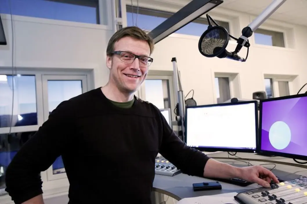 Distriktsredaktør Morten Ruud i NRK Finnmark. Distriktsredaktør Morten Ruud i NRK Finnmark.
