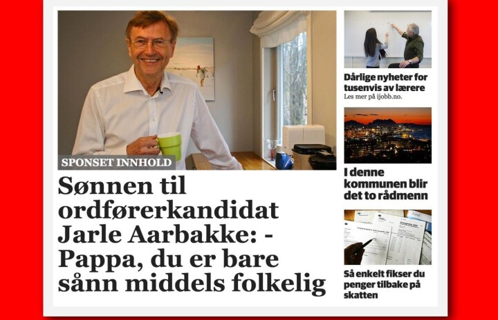 Ap sier nei til politisk reklame på TV. Men selv kjøper de filmer og «reportasjer» på nett