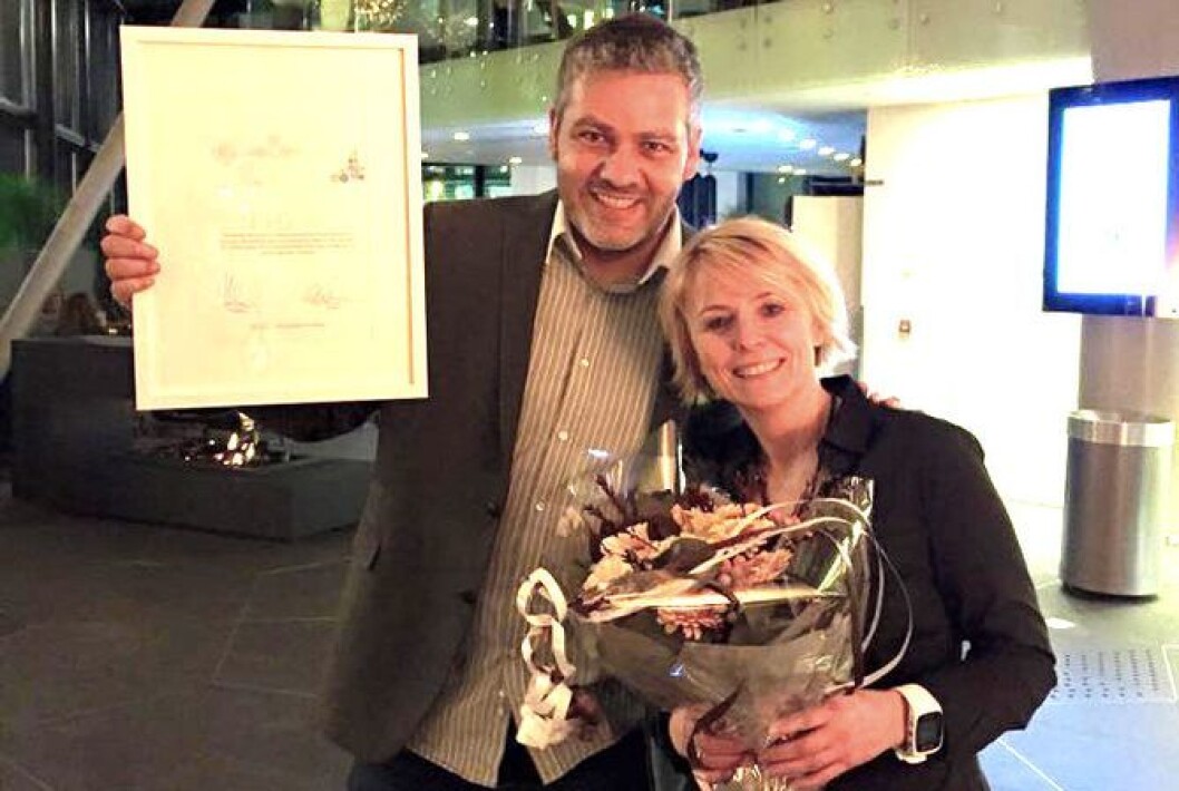 Nordlys LAB-leder Danny Pellicer og markedssjef Lena Slåtto i Nordlys. Sistnevnte bytter nå jobb. Nordlys LAB-leder Danny Pellicer og markedssjef Lena Slåtto i Nordlys. Sistnevnte bytter nå jobb.