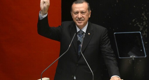 Tyrkias president politianmelder en avis etter kritisk journalistikk