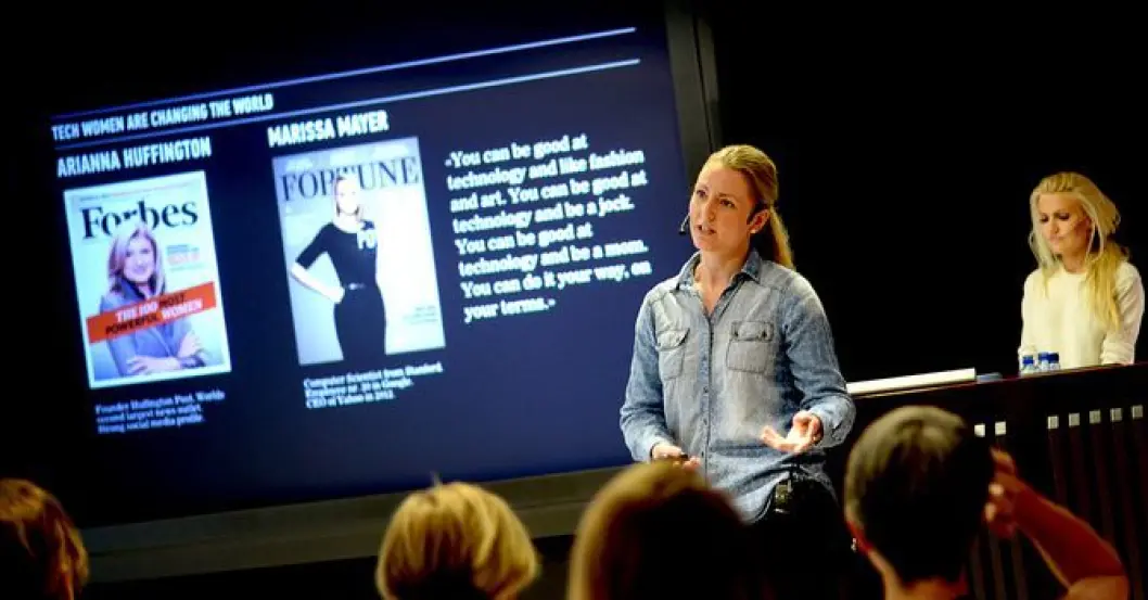 Louise Fuchs, nå United Influencers. Bildet er fra et arrangement for noen år siden. Louise Fuchs, nå United Influencers. Bildet er fra et arrangement for noen år siden.