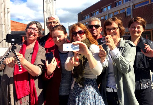 Lærerkollegiet ved journalistikkstudiet på kurs i 2015. Lærerkollegiet ved journalistikkstudiet på kurs i 2015.