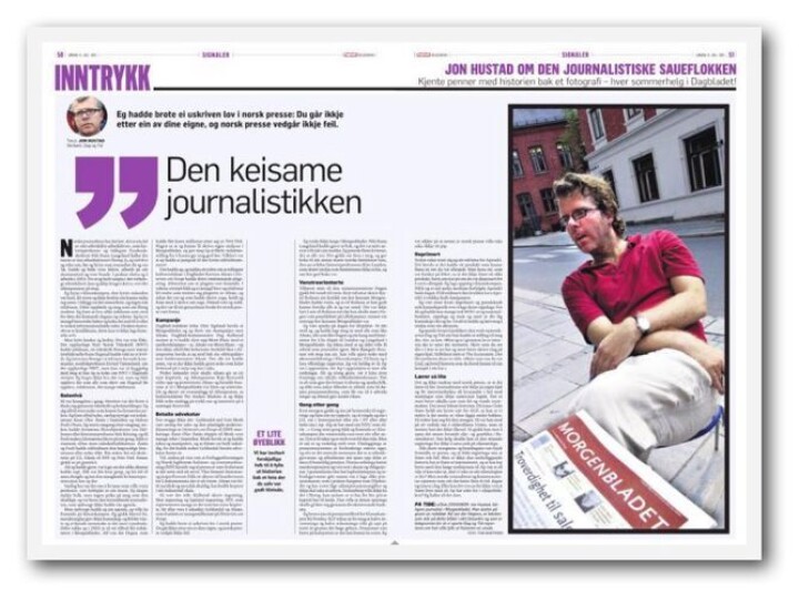 - DN er den store skurken her. Men det er lett å ofre Butenschøn, fordi han er en liten fisk