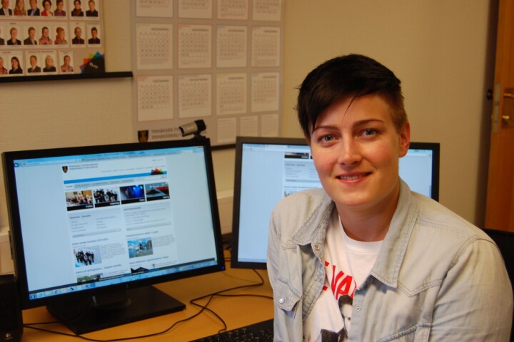 Maria blir nettredaktør for Finnmark fylkeskommune