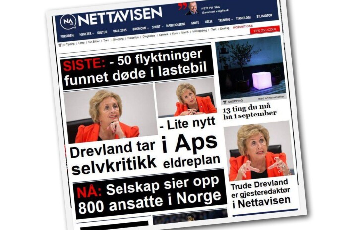 Nettavisen: - Ja, her ble det nok litt for mye Drevlands tran