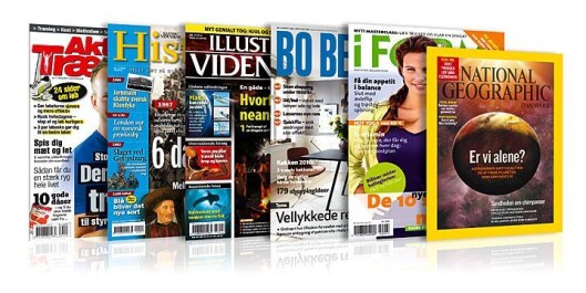 Noen av Bonniers norske magasiner tilbake i 2015. Foto: Bonnier Noen av Bonniers norske magasiner tilbake i 2015. Foto: Bonnier