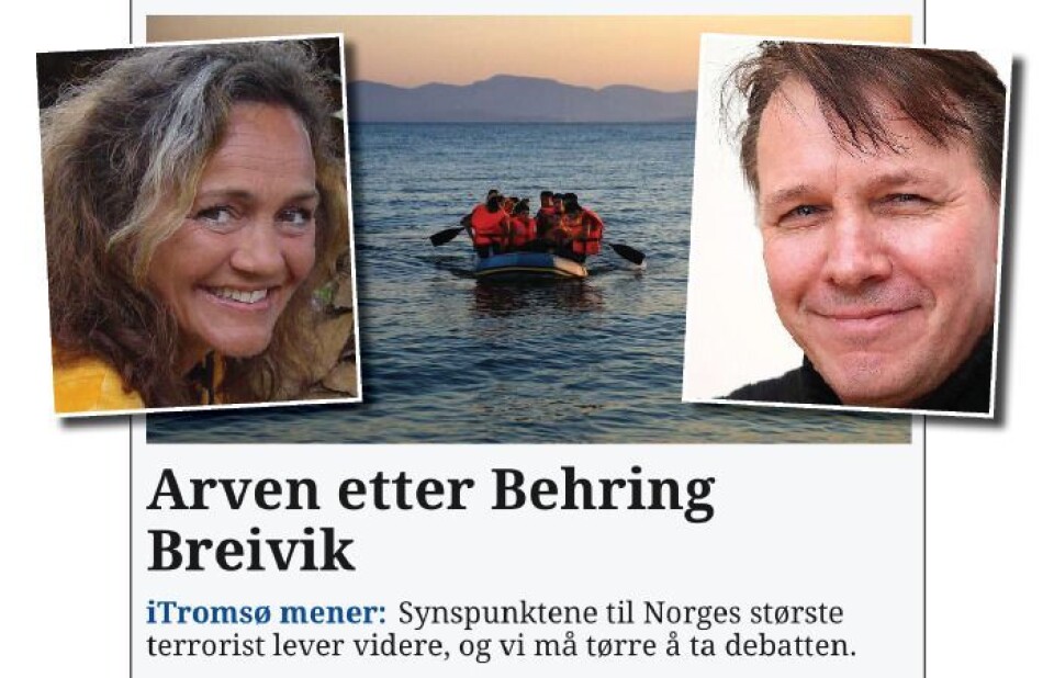 PFU: Human Rights Service mot iTromsø om «arven etter Behring Breivik»