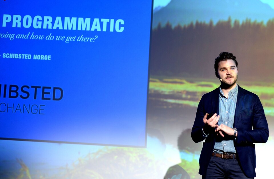 Om fem-seks år er 100 prosent av digitale annonsekjøp programmatic, mener Schibsted-topp