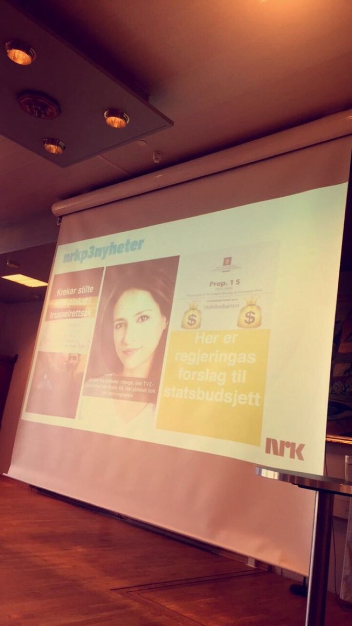 Vil du lage nyheter på Snapchat og Instagram? Slik jobber Even og Ingvild på P3nyheter