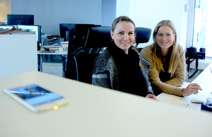 VENTER SPENT PÅ FORHANDLINGER: Red Media-sjef Maria Aas-Eng. Her med kundedirektør May-Lene Glomsrud.