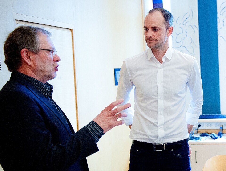 Tidligere sjefredaktør Arne Blix overlot stafettpinnen til Mørseth i 2015. Tidligere sjefredaktør Arne Blix overlot stafettpinnen til Mørseth i 2015.