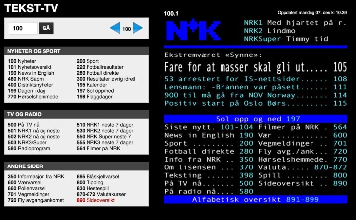 Visste du at Tekst-TV er større enn Twitter? Få med deg ukas Kurér om medietrender og fails