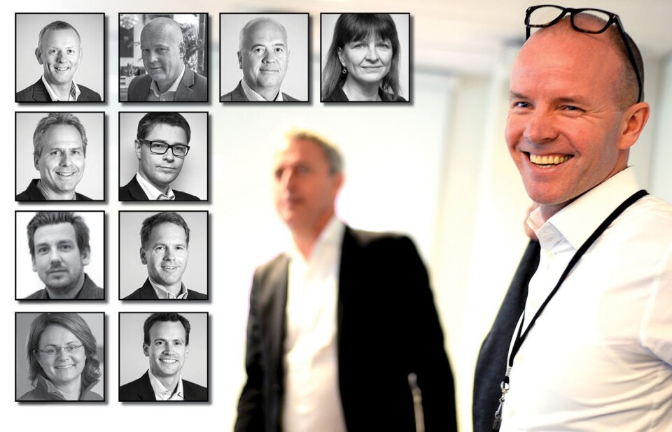 55 redaktører og direktører har sluttet i Amedia siden høsten 2012