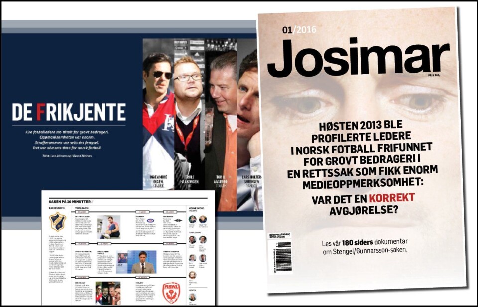 TV 2 brøt god presseskikk ved å utlevere upubliserte intervjuer med Jim Solbakken til Josimar