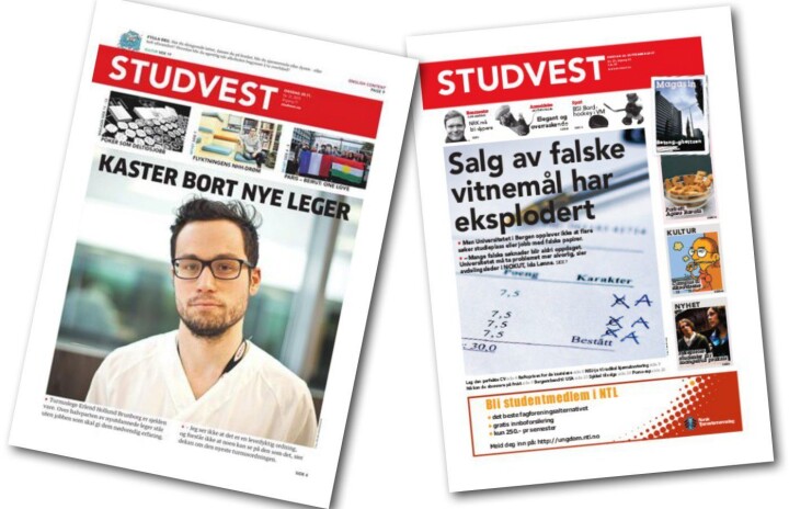 Setter studentmediene trenden? Studvest halverer antall utgivelser på papir