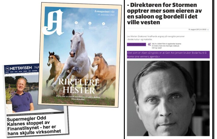 PFU-møte med Strøksnes-salver, Aftenposten-hester, Kalsnes mot Nettavisen og Eide mot TV 2