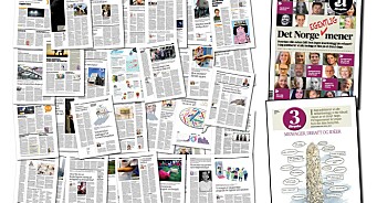 78 leserinnlegg på trykk: Aftenposten med 32 siders #debattspesial
