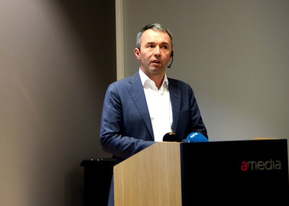 - Nå skal vi bruke alle ressursene på å skape godt redaksjonelt innhold, sier Amedia-sjef Are Stokstad