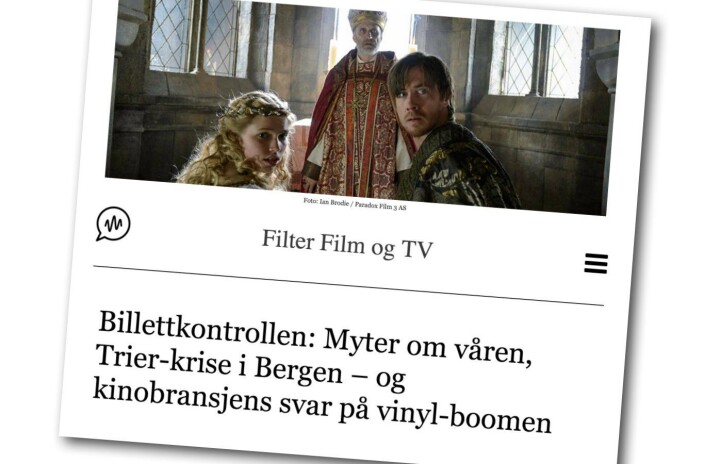 Filter Film og TV får 50.000 fra Fritt Ord til å gjenopplive analysen av det norske kinomarkedet