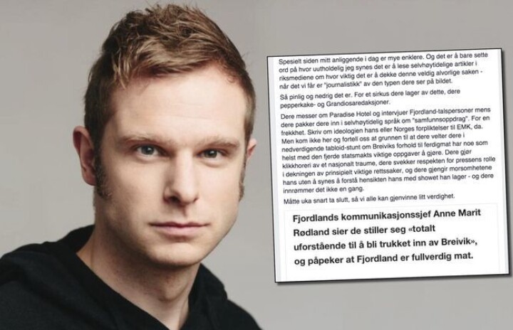 SV-nestleder om Breivik-dekningen: «Dere lager klikkhoreri av et nasjonalt traume»