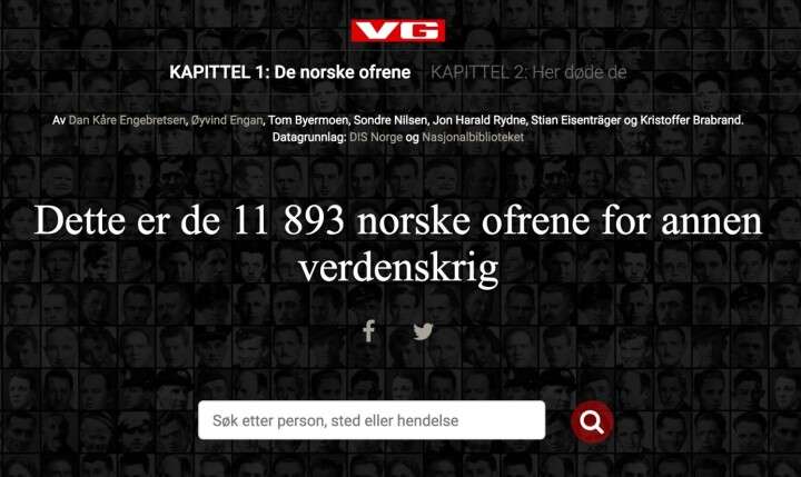 VG vant to priser på NODA16 i Helsingsfors denne helga