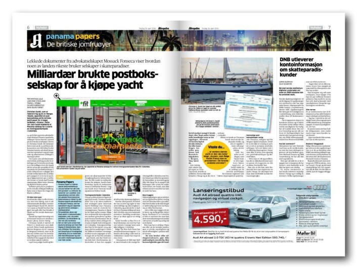Når Aftenposten koker suppe på Panama Papers, og stigmatiserer et åpent og lovlig båtkjøp