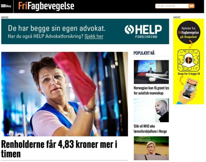 Dagsavisen tar over annonsesalget for Agenda Magasin og Frifagbevegelse.no