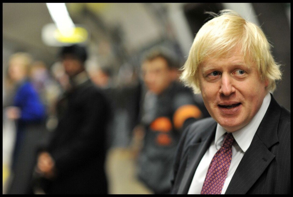 Boris Johnson fikk pris for beste Erdogan-fornærmelse med et dikt om en wanker fra Ankara