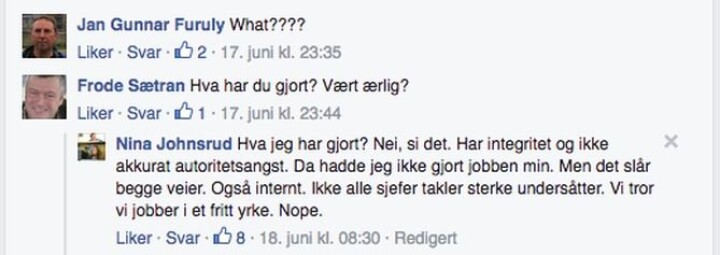Dagsavisens krimjournalist Nina Johnsrud er blitt omorganisert til å lage lokalavis i Drammen