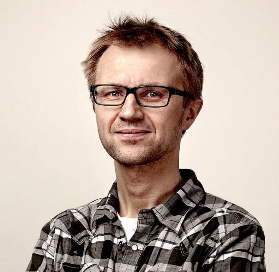 Redaksjonssjef Håkon Moslet i NRK P3. Redaksjonssjef Håkon Moslet i NRK P3.