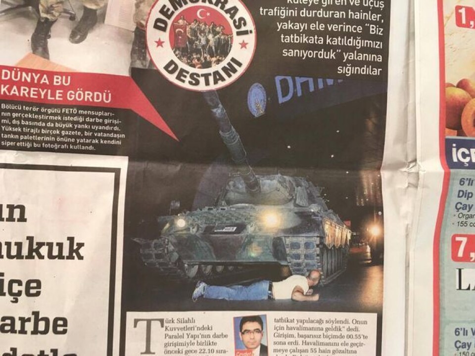 Tyrkia: Dramatiske scener, spillet i media og et kuppforsøk kuppet av en teatersjef