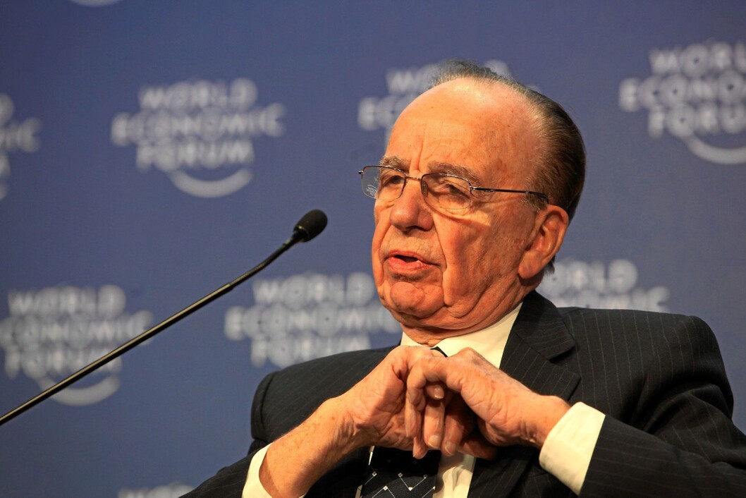 Mediemogul Rupert Murdoch. Mediemogul Rupert Murdoch.