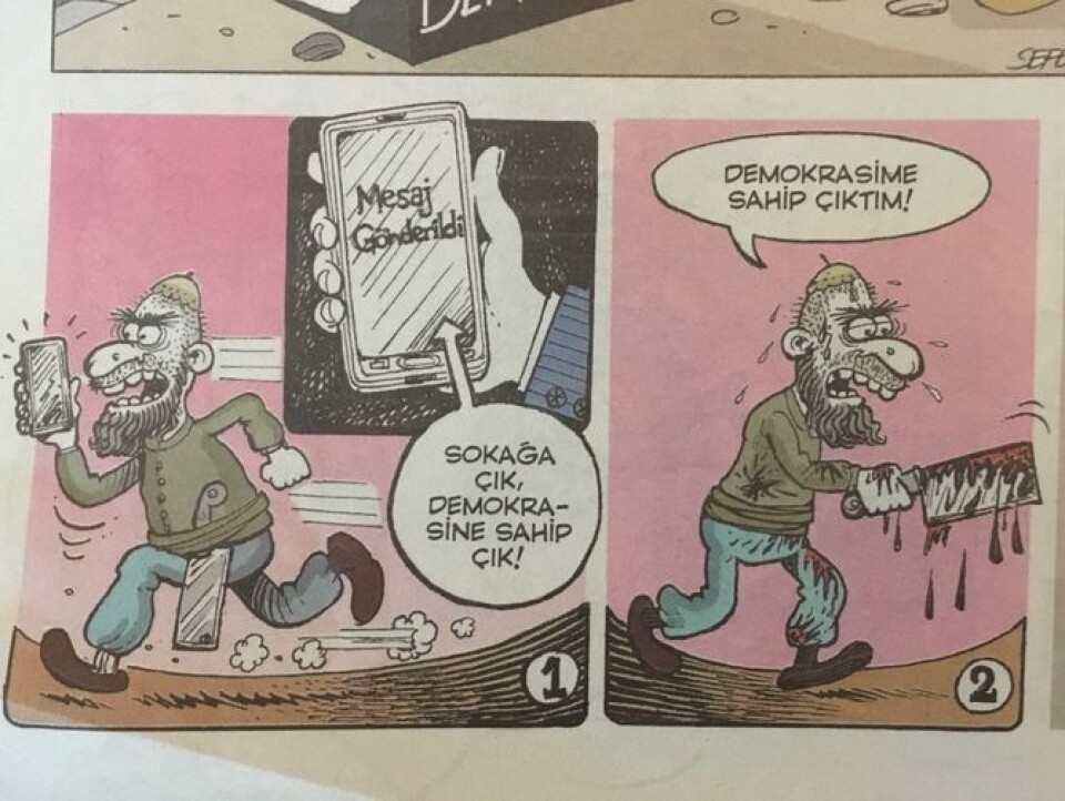 Norske medier snakker om at pressefriheten i Tyrkia er under press. Hvilken pressefrihet?