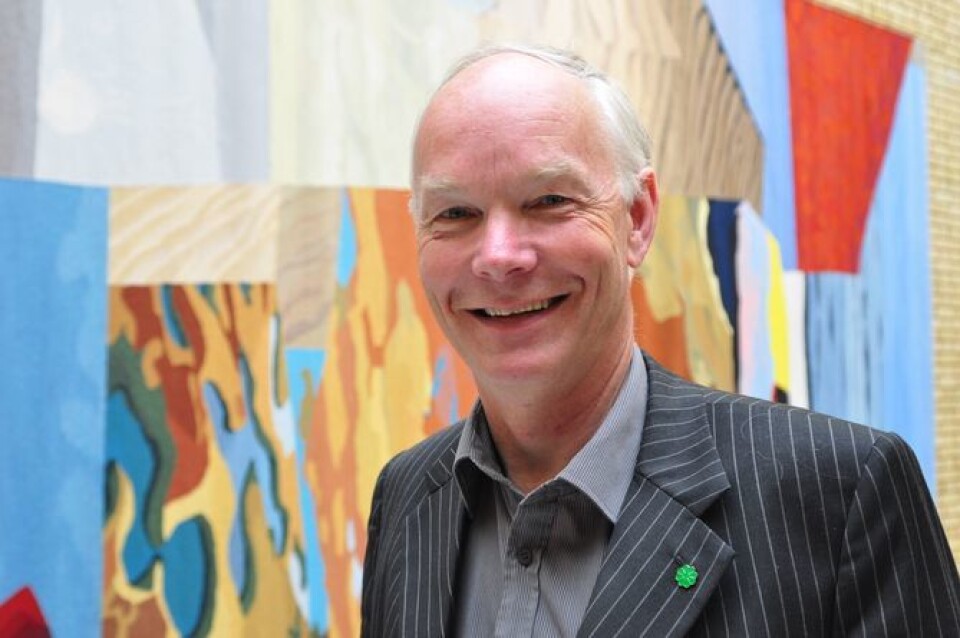 Senterpartiets Per Olaf Lundteigen reklamerte for «erkefienden» Rema 1000 på VGs Familieliv