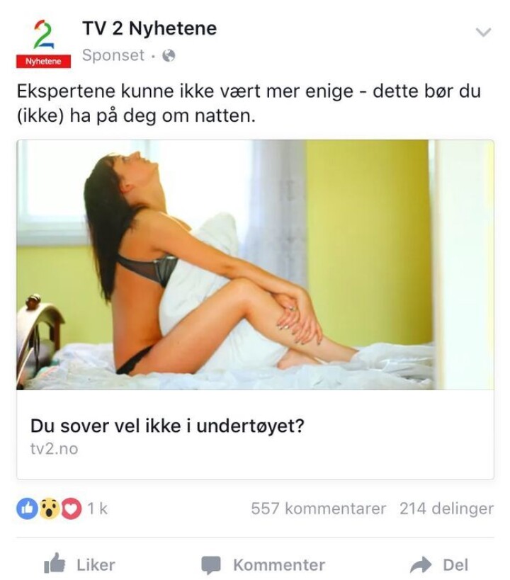 Halvparten av det mediehusa deler på Facebook er på sida av samfunnsoppdraget. Og kvar fjerde deling er ei «klikksak»