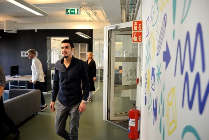Mohamed (28) flyktet fra krig i Syria med økonomiutdannelse i kofferten. Nå er han blitt office manager hos Venture Factory