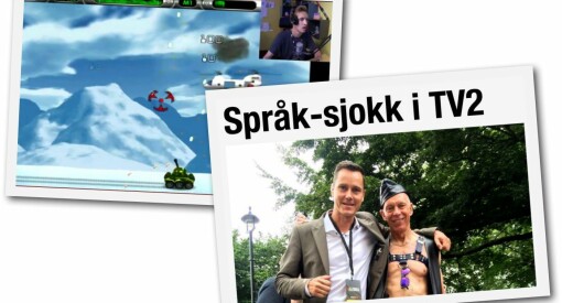 Tabbedag i TV-bransjen: TV 2 publiserte tullesak med BDSM-bilde. Mens NRK  Debatt strømmet gaming på Facebook