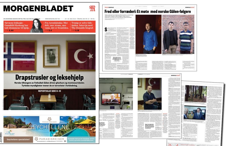 Fem sider om Gülen uten et eneste spørsmål om penger. Har Morgenbladet finansfobi?
