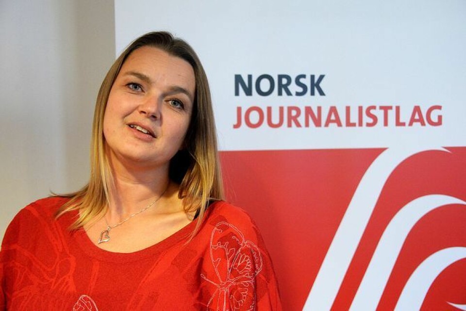 Leder Hege Iren Frantzen i Norsk Journalistlag.