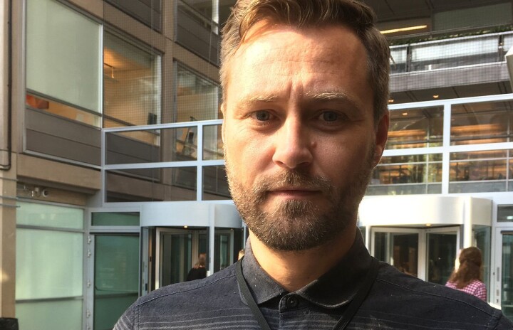 Frank Lynum, avtroppend eklubbleder i Aftenposten.