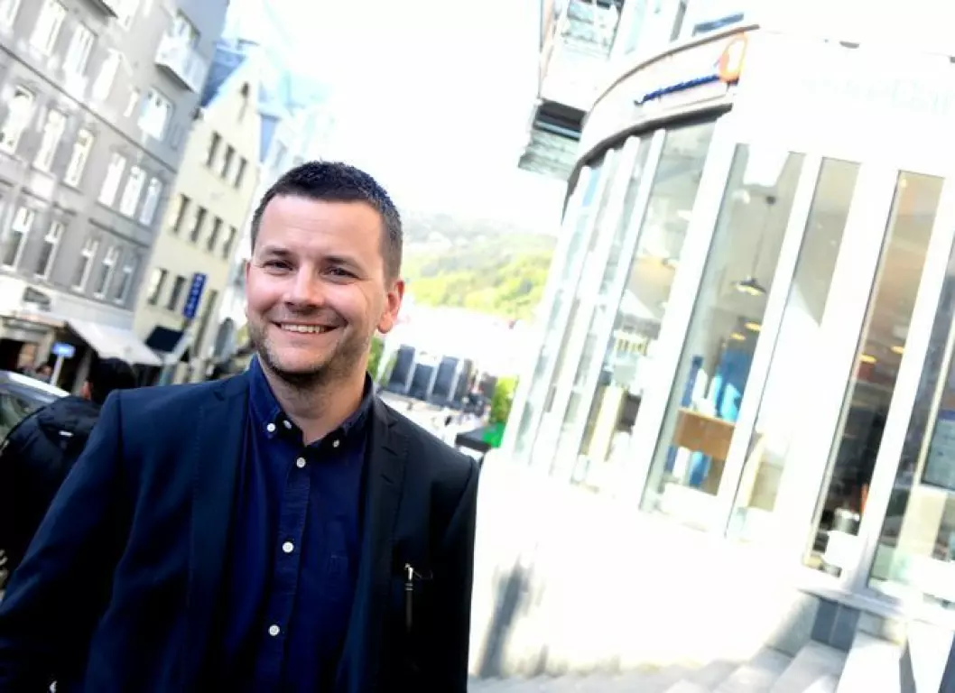Øyulf Hjertenes, ansvarlig redaktør og direktør i Bergens Tidende.