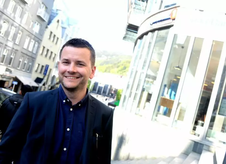 Øyulf Hjertenes, ansvarlig redaktør og direktør i Bergens Tidende.