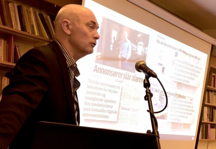 Jan Morten Drange, direktør for Annonsørforeningen.