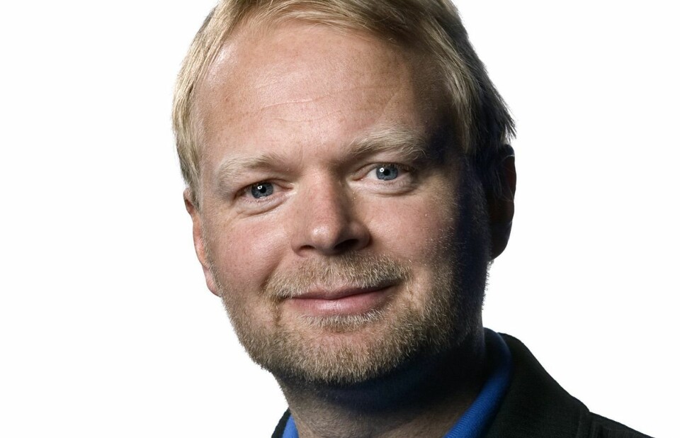 Sportsredaktør Vegard Jansen Hagen i TV 2.