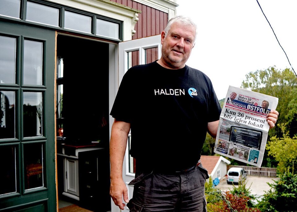 I 87 år har Halden Arbeiderblad stått like trygt som Fredriksten festning. Så kom aviskrigen til byen. Og resten av Østfold
