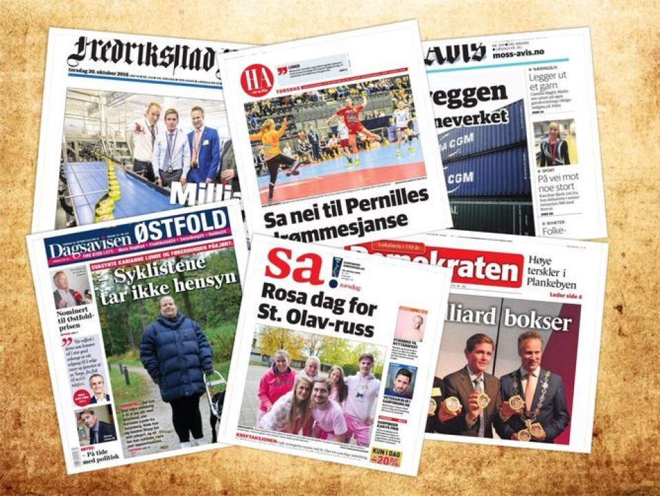 I 87 år har Halden Arbeiderblad stått like trygt som Fredriksten festning. Så kom aviskrigen til byen. Og resten av Østfold