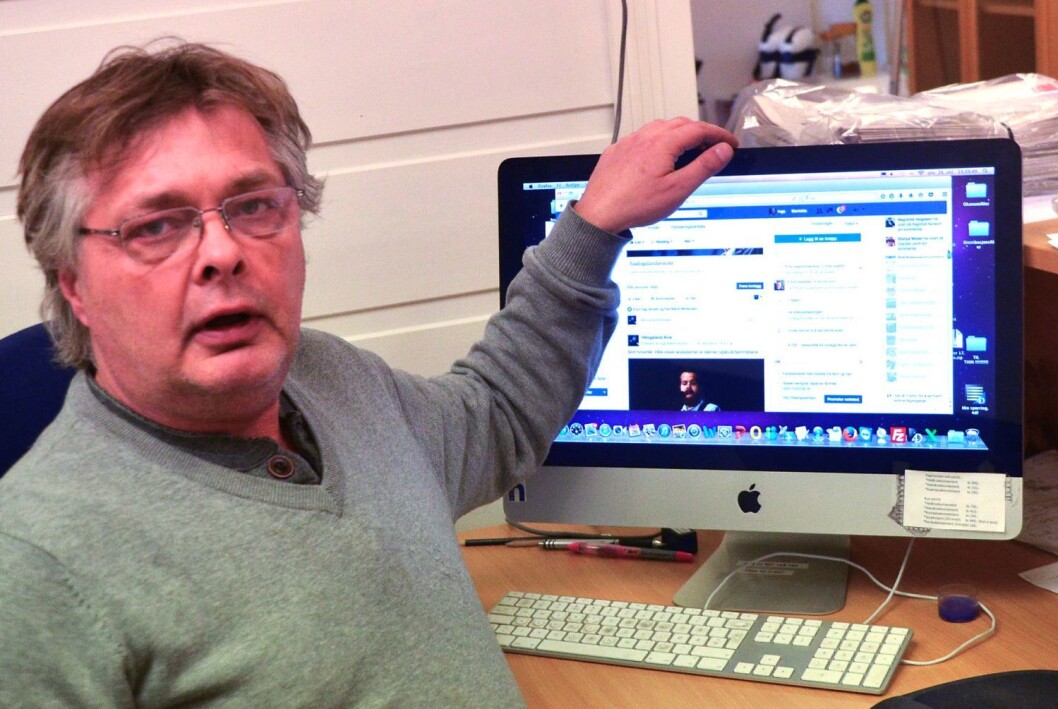 Inge Bjørn Hansen, redaktør og eier av Hålogaland Avis. Inge Bjørn Hansen, redaktør og eier av Hålogaland Avis.