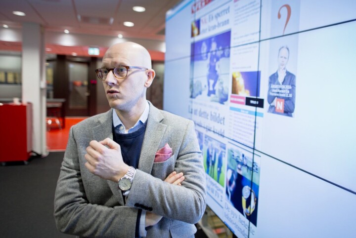 Digitalredaktør Ola Stenberg i VG.