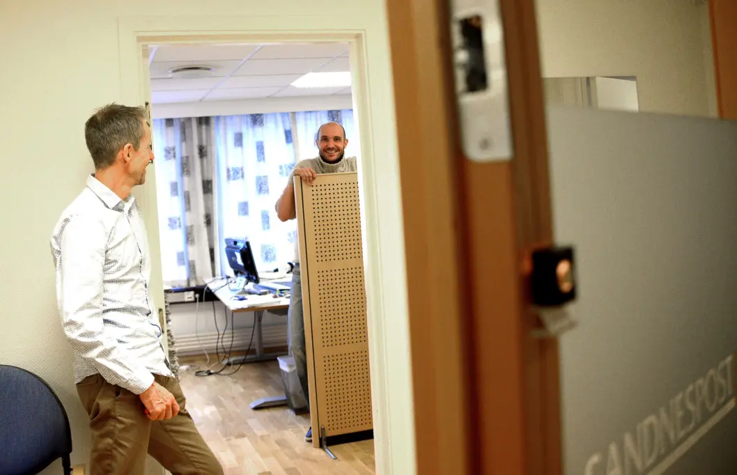 NOE Å SMILE FOR: For 2016 går det mot et solid overskudd for Sandnesposten - for første gang på mange år. (Foto: Gard L. Michalsen) NOE Å SMILE FOR: For 2016 går det mot et solid overskudd for Sandnesposten - for første gang på mange år. (Foto: Gard L. Michalsen)